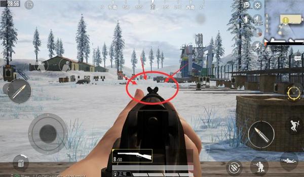 和平精英狙击瞄准镜压枪