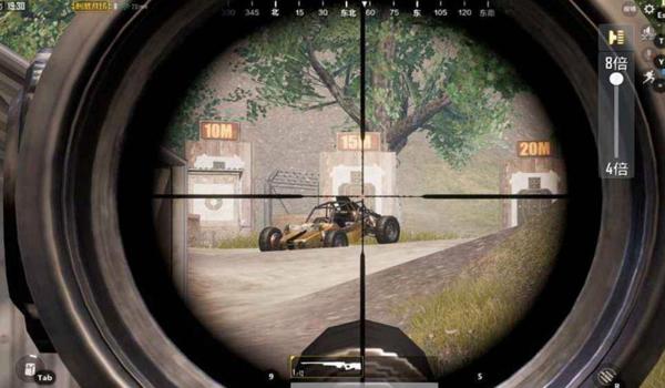 和平精英用8倍镜压枪