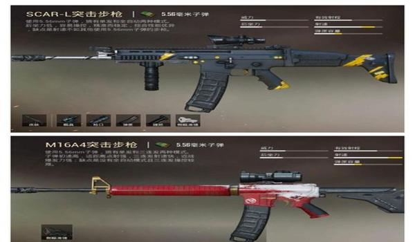 和平精英哪个辅助枪最好用