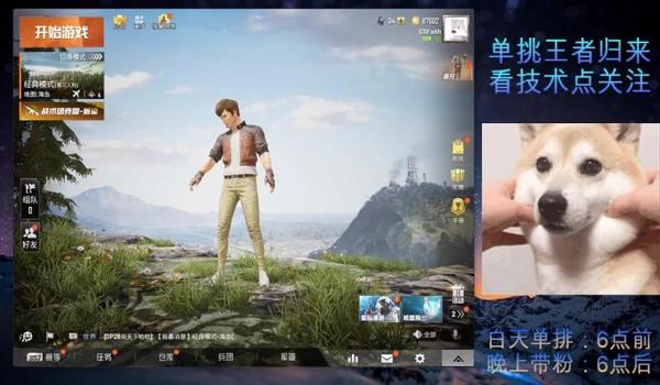 和平精英直播不显示辅助