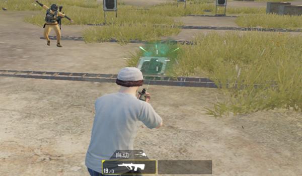 帅气的辅助瞄准和平精英