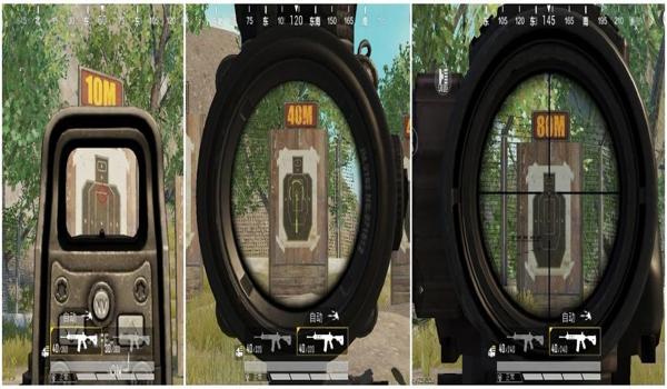 和平精英六倍镜压枪效果