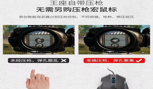 和平精英的压枪教学图