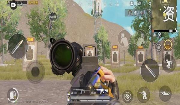 和平精英压枪时候的视频